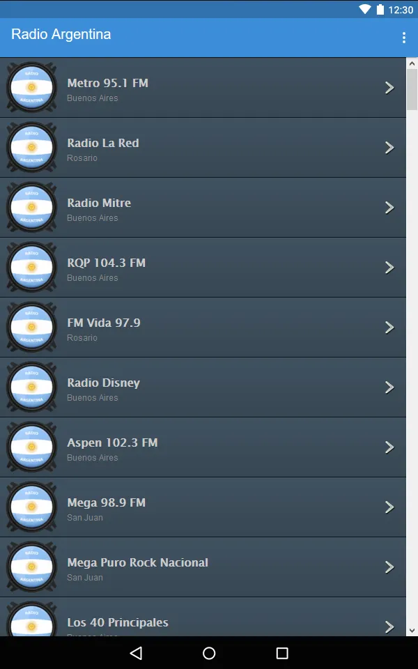 Radio Argentina | Indus Appstore | Screenshot