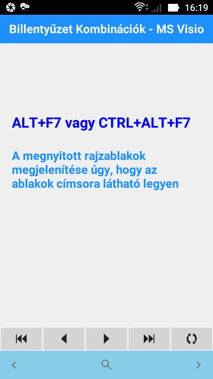 Számítógépes gyorsbillentyűk | Indus Appstore | Screenshot