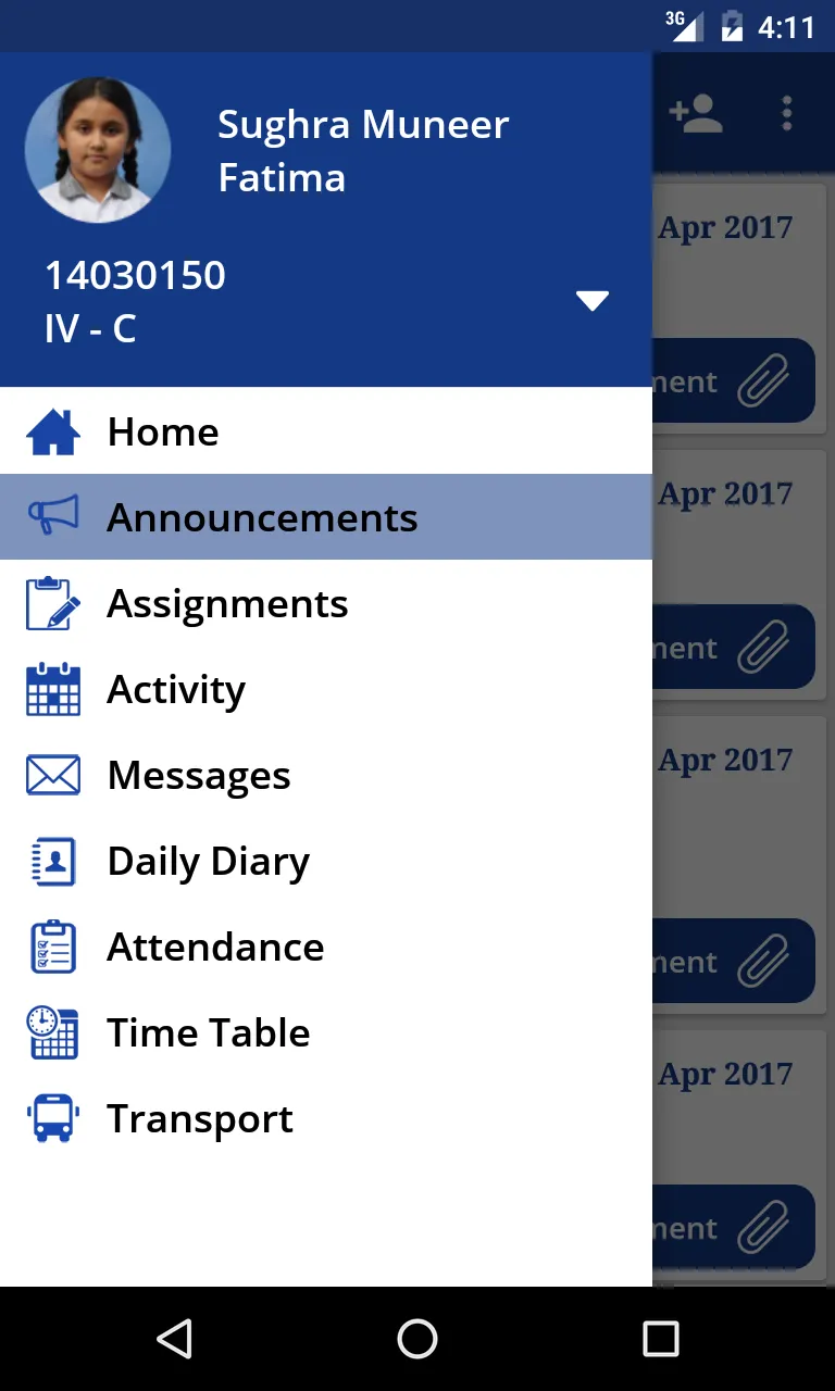 DSE Parent Portal | Indus Appstore | Screenshot