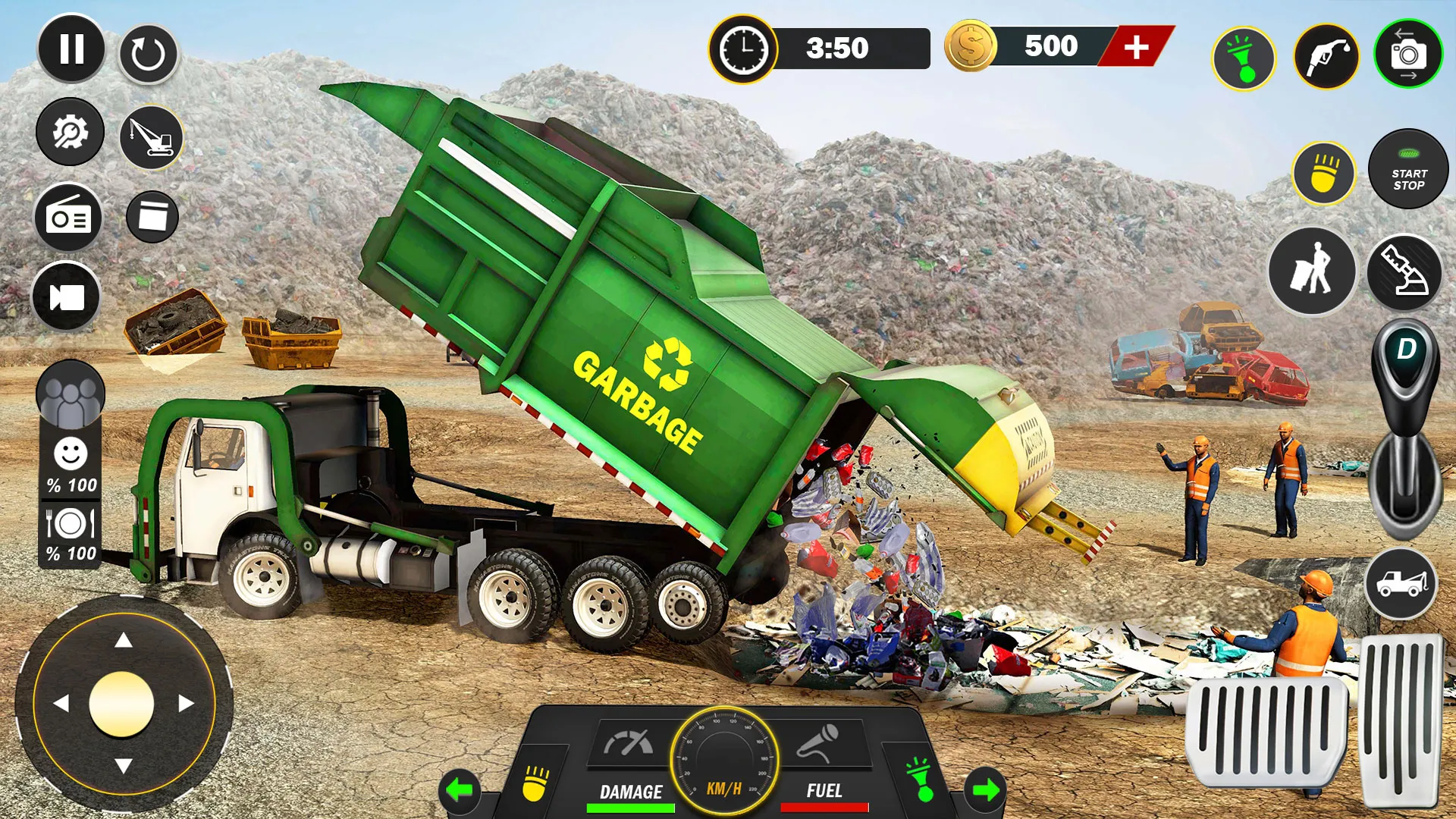 Garbage Truck Driving Games | Indus Appstore | Screenshot