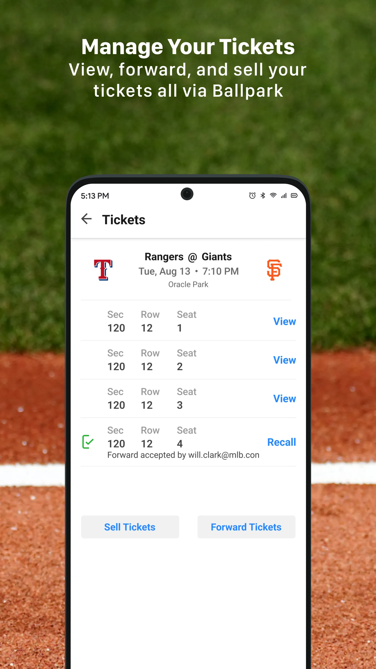 MLB Ballpark | Indus Appstore | Screenshot