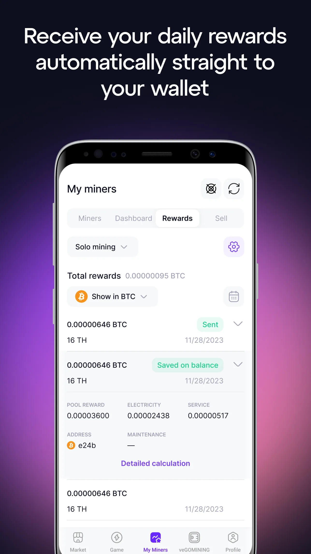 GoMining - Coin Mining App | Indus Appstore | Screenshot