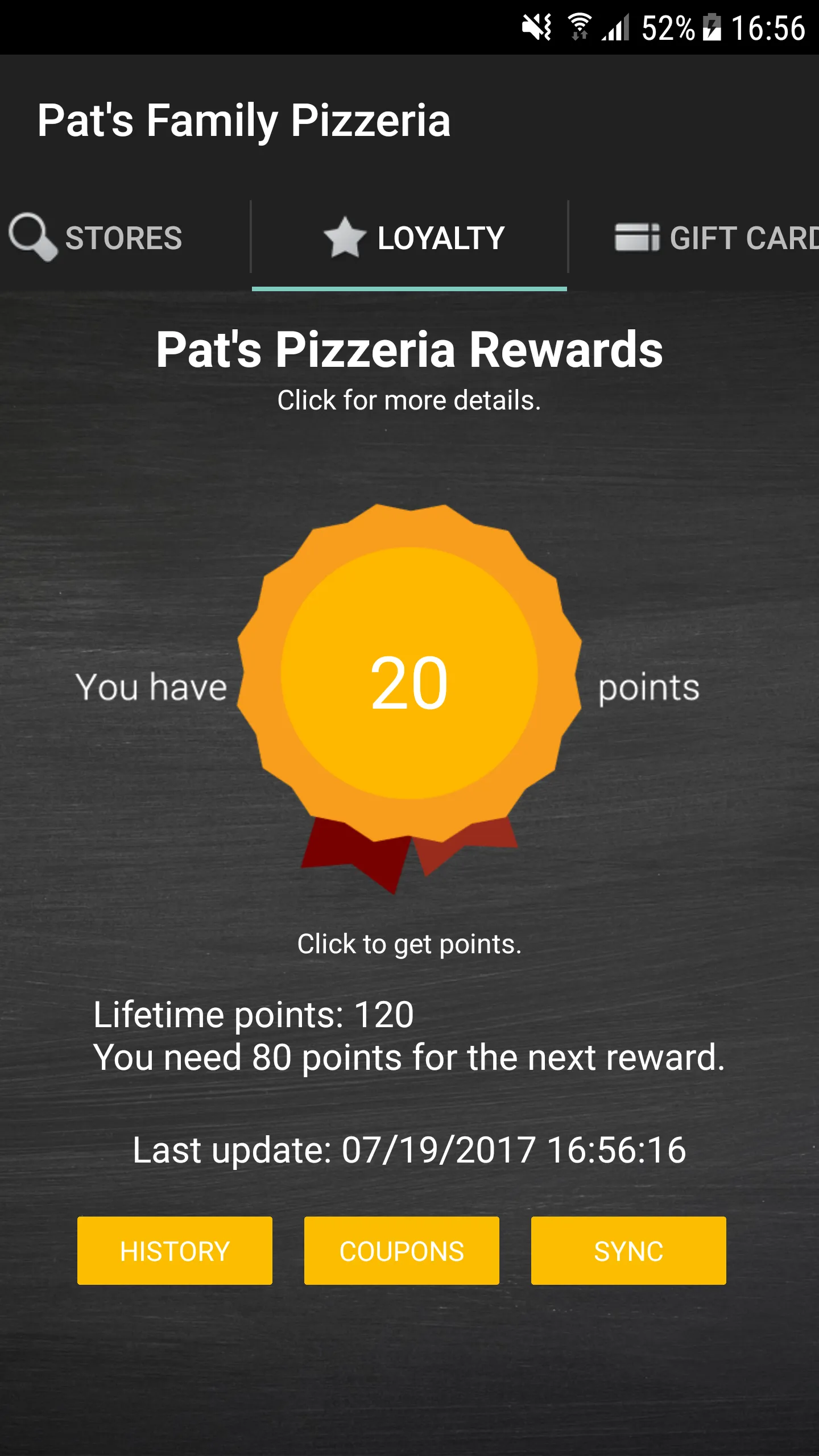 Pat's Family Pizzeria | Indus Appstore | Screenshot