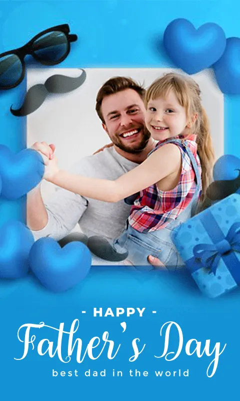 Fathers Day Photo Frame 2022 | Indus Appstore | Screenshot