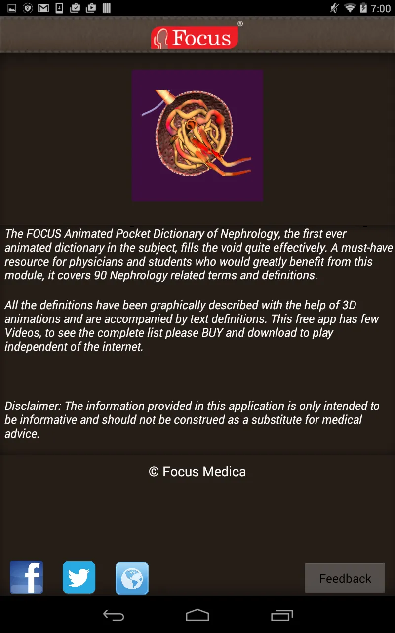 Nephrology - Medical Dict. | Indus Appstore | Screenshot