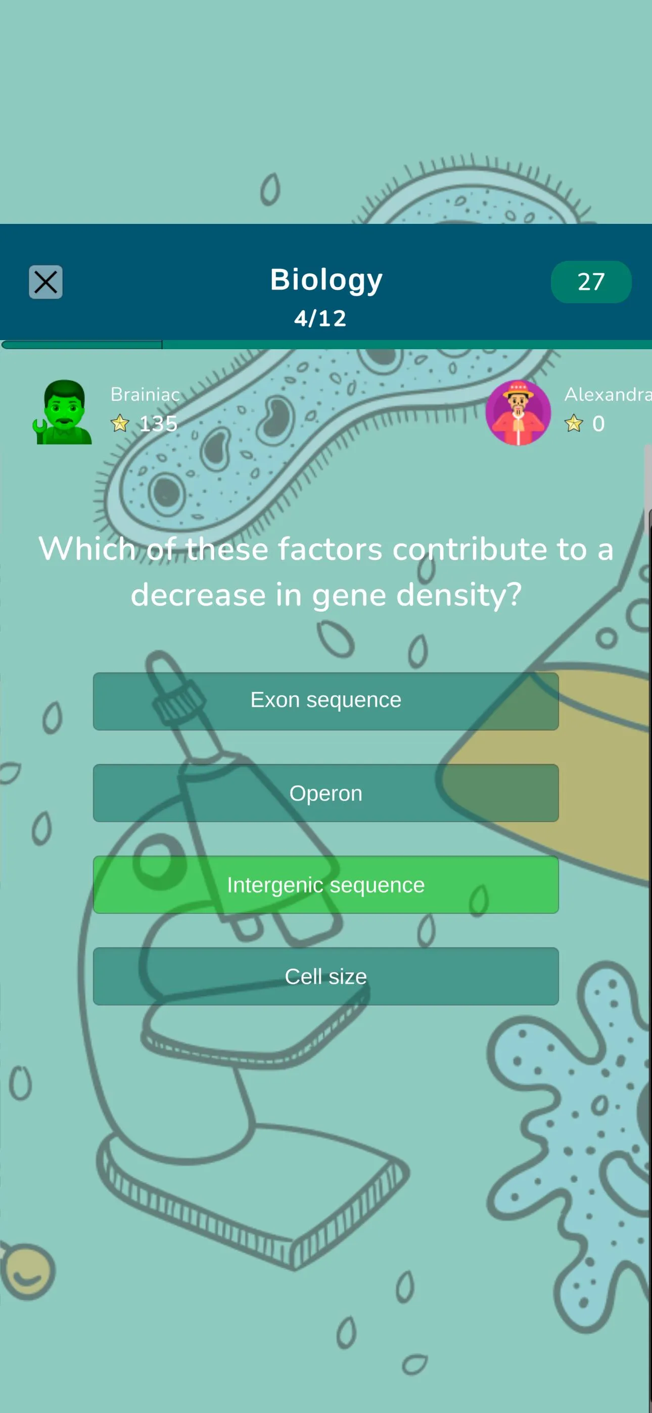 Biology Test Quiz | Indus Appstore | Screenshot