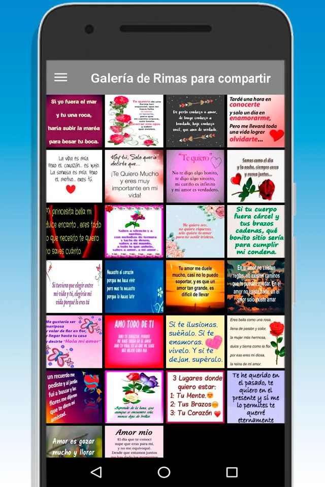 Poemas para dedicar | Indus Appstore | Screenshot