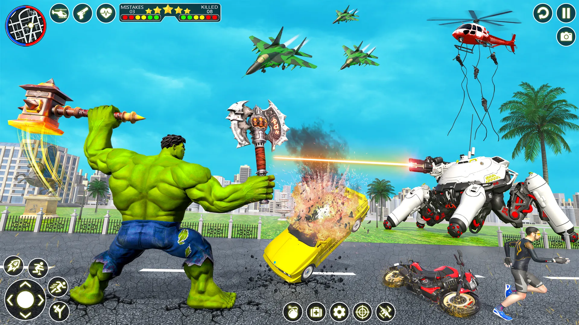 Superhero Incredible Monster | Indus Appstore | Screenshot