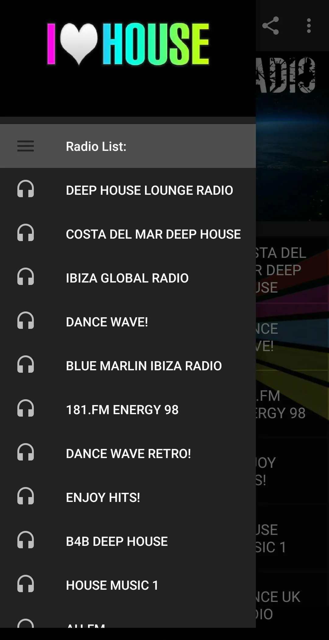 House music radio | Indus Appstore | Screenshot