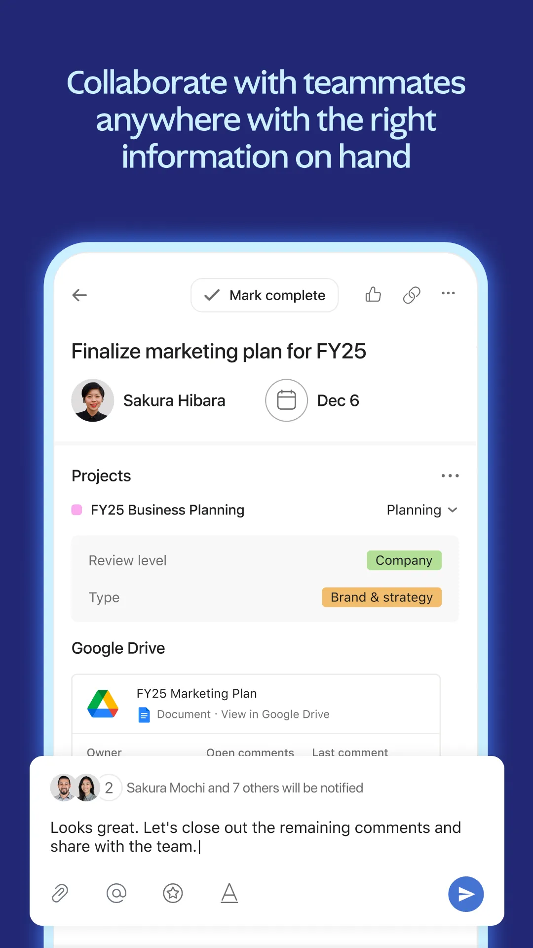 Asana: Where work connects | Indus Appstore | Screenshot
