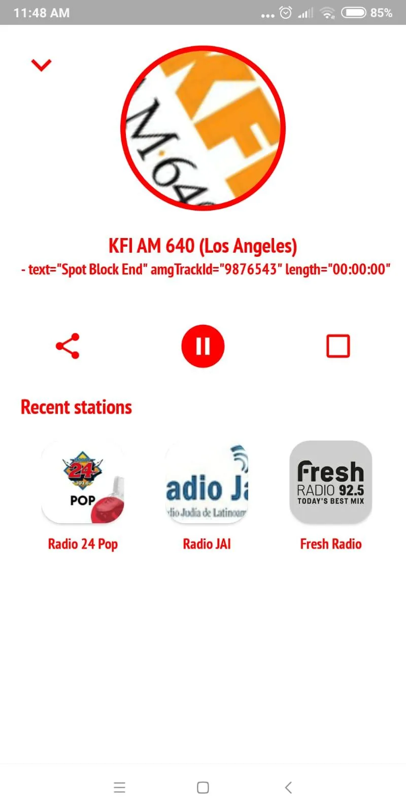 KFI AM 640 Radio Los Angeles | Indus Appstore | Screenshot