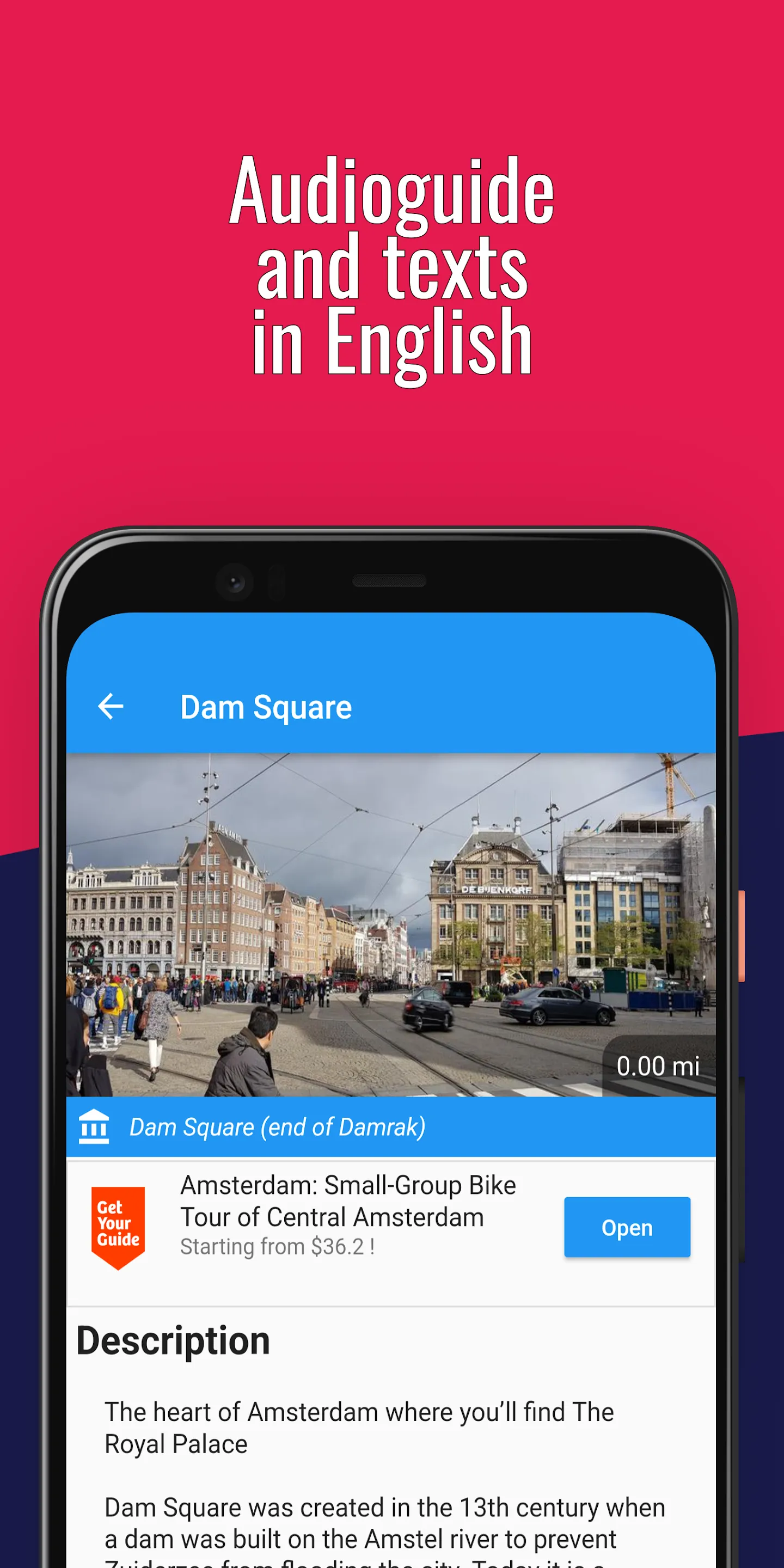 AMSTERDAM Guide Tickets & Map | Indus Appstore | Screenshot