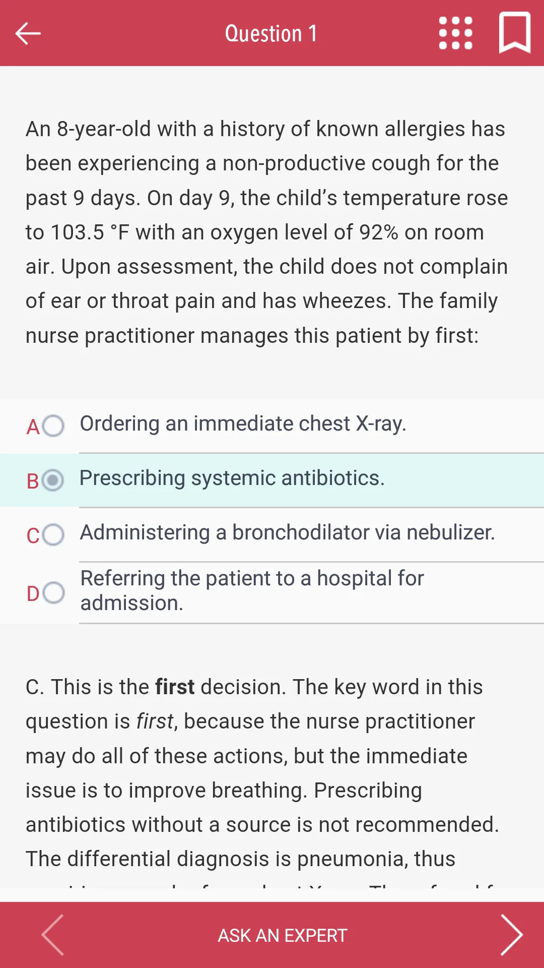 Family Nurse Practitioner Q&A | Indus Appstore | Screenshot