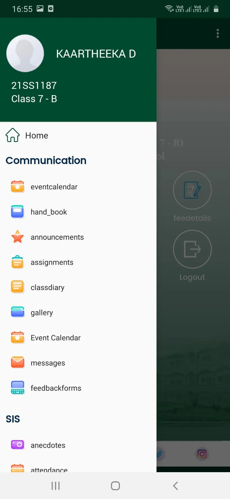 Sanghamitra School | Indus Appstore | Screenshot