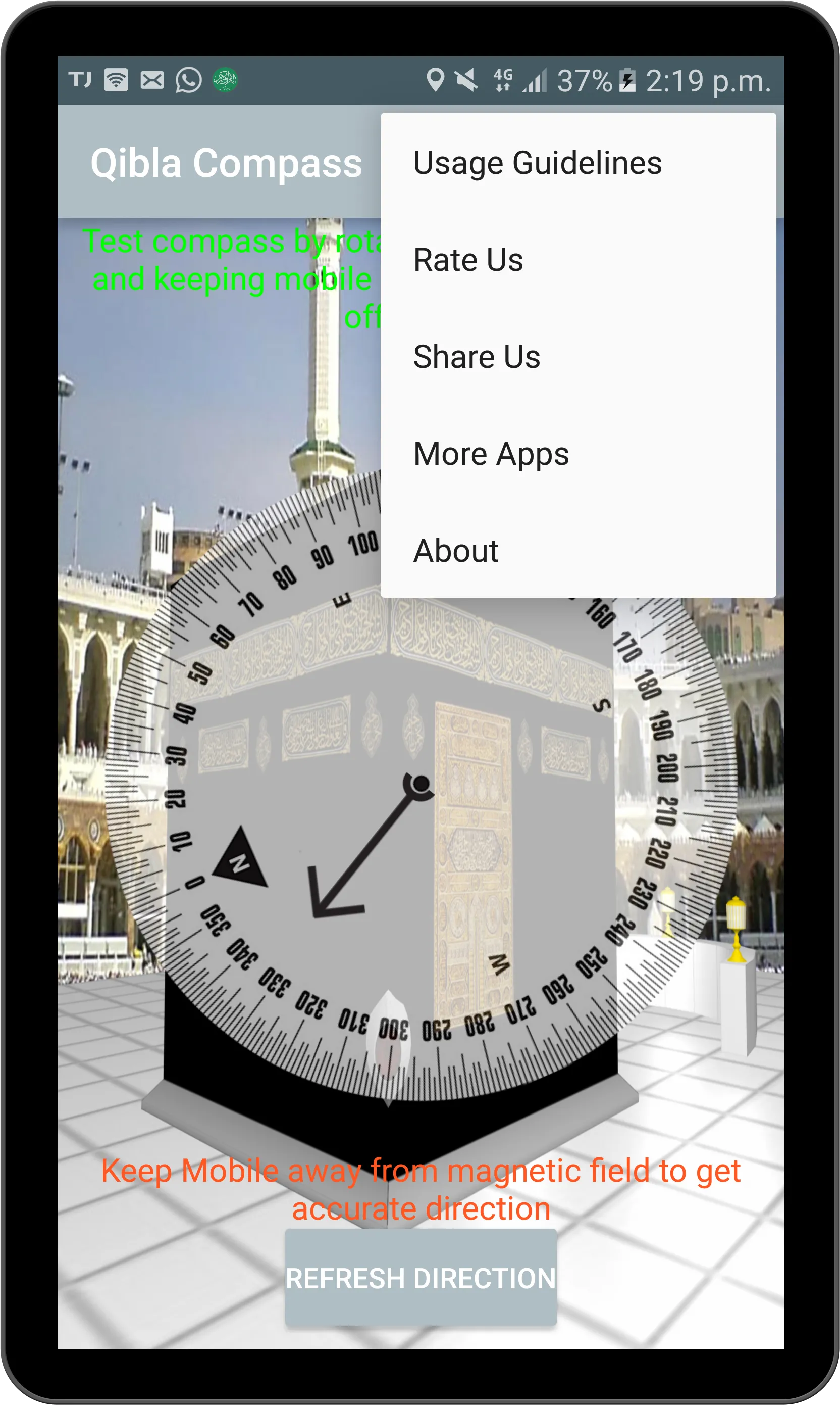 Qibla Compass | Indus Appstore | Screenshot