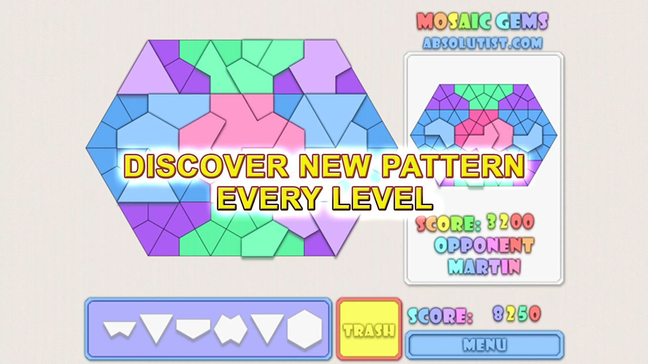Mosaic Gems: Jigsaw Puzzle | Indus Appstore | Screenshot