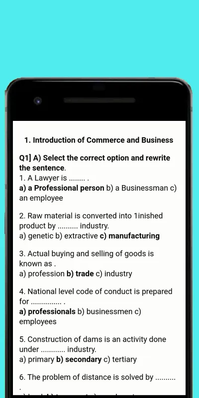 11th Commerce Notes 2023 | Indus Appstore | Screenshot