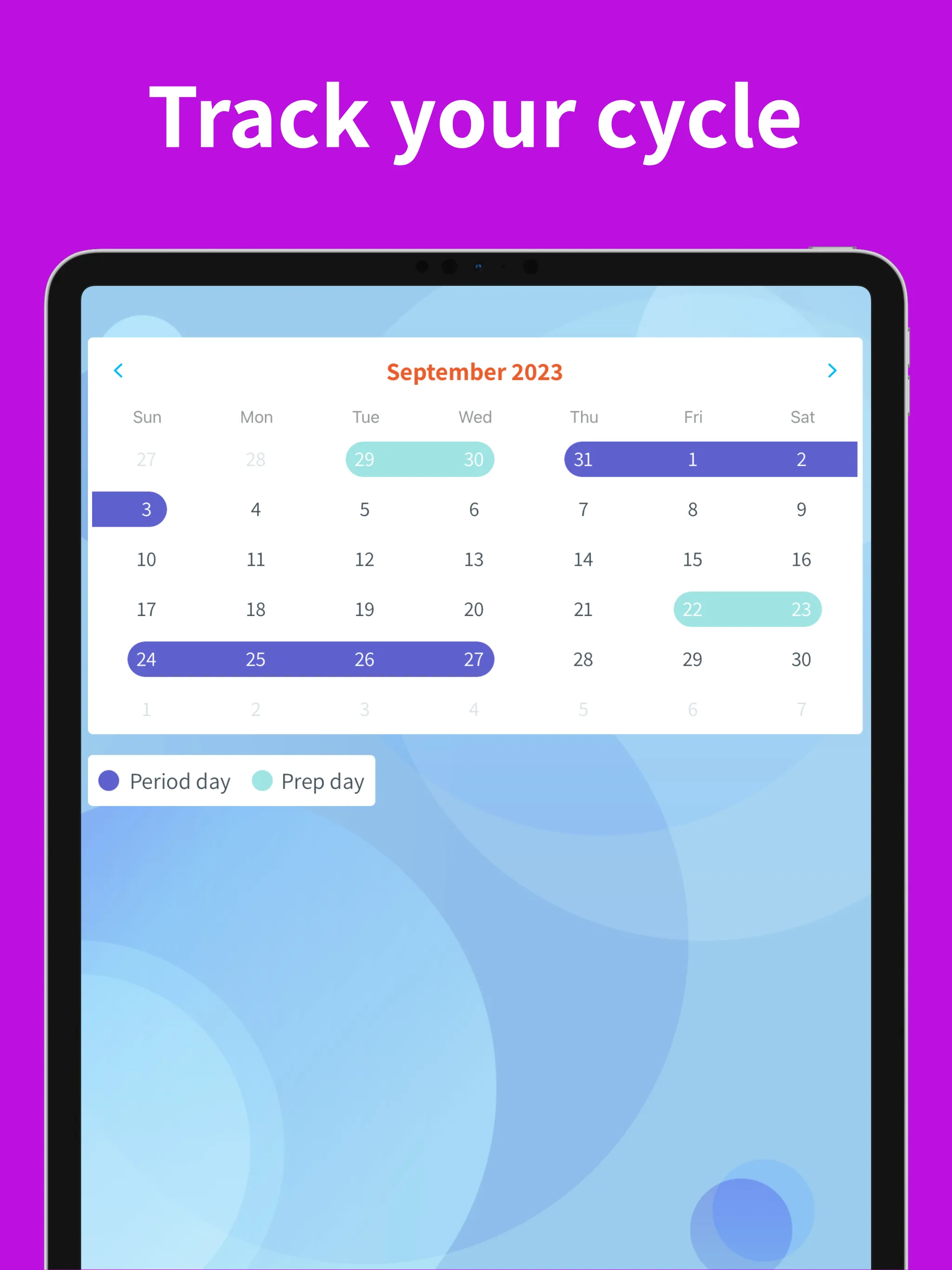 Luna Period Tracker For Teens | Indus Appstore | Screenshot