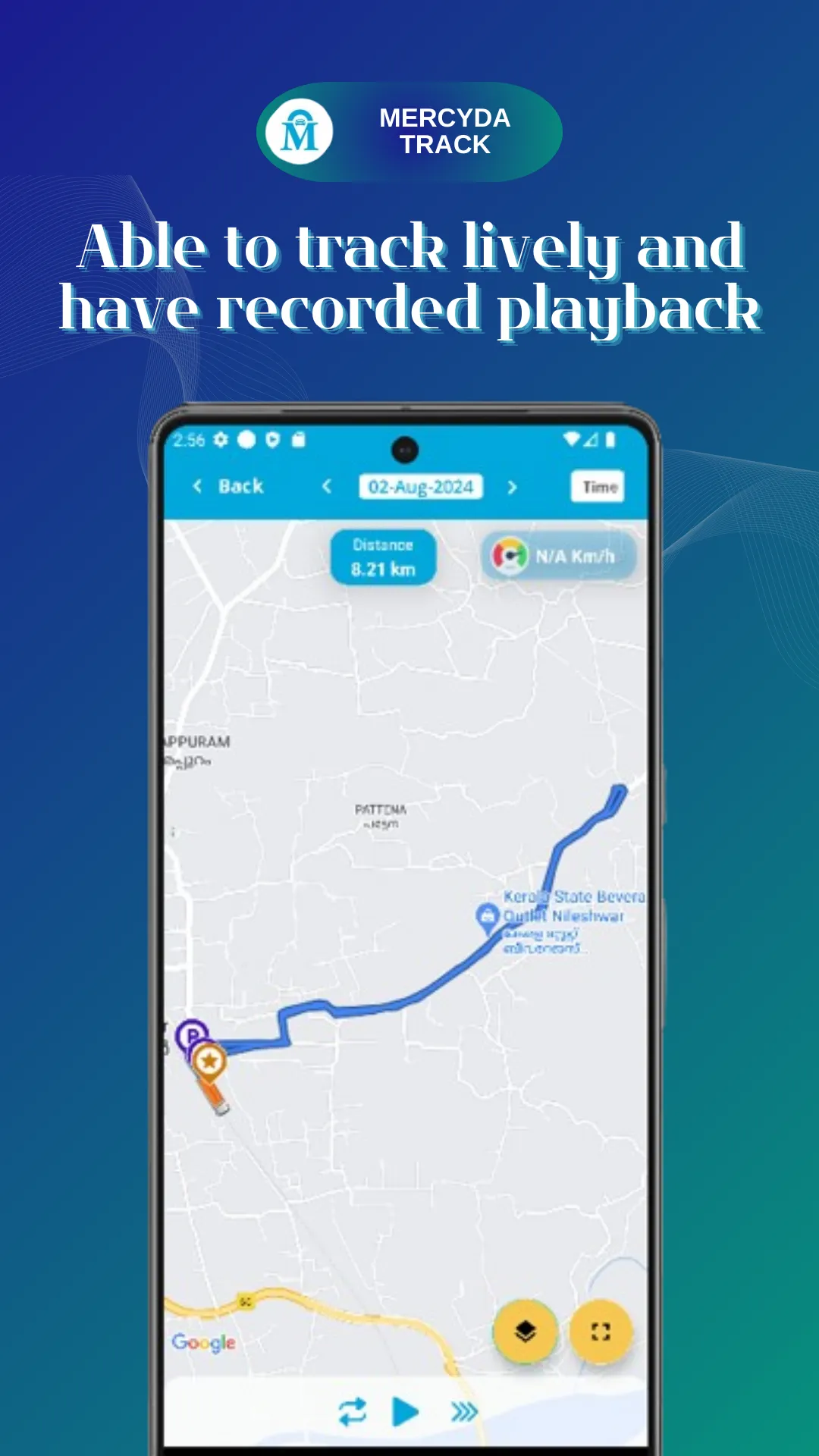 MERCYDA TRACK | Indus Appstore | Screenshot