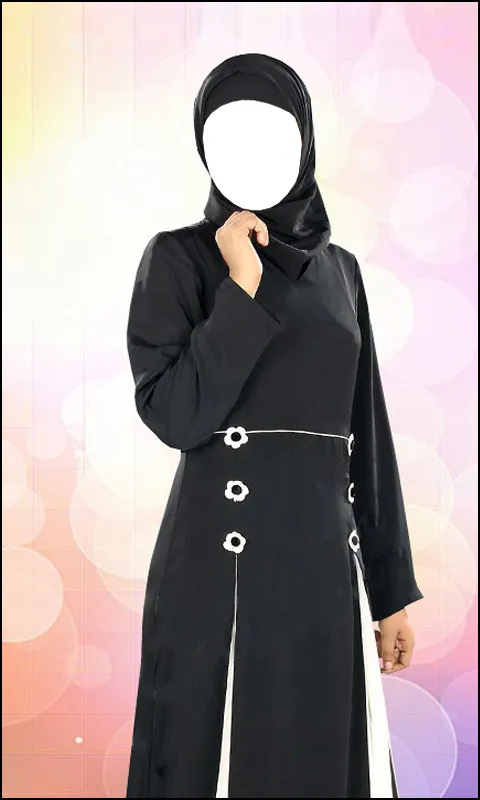 Muslim Girls Burqa Photo Suit | Indus Appstore | Screenshot