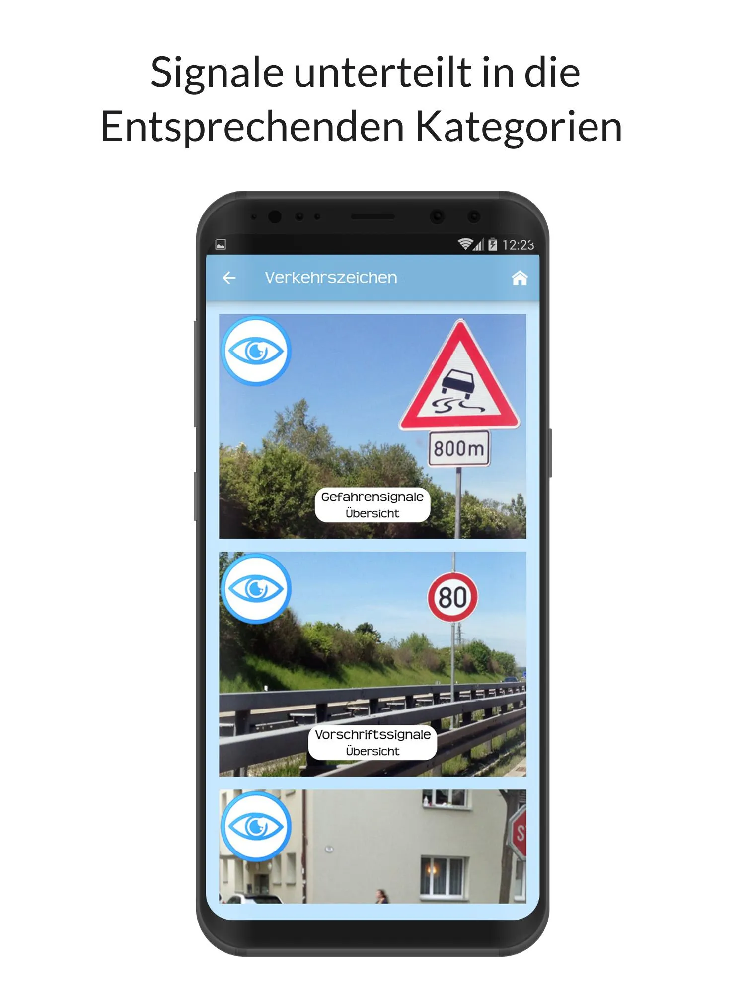 Verkehrsschilder Deutschland | Indus Appstore | Screenshot