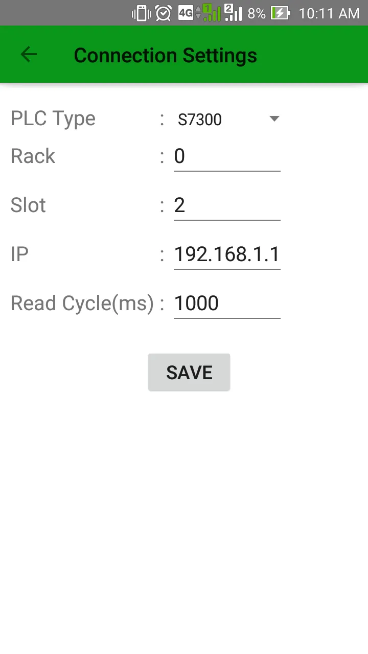 PLC Siemens VAT demo | Indus Appstore | Screenshot