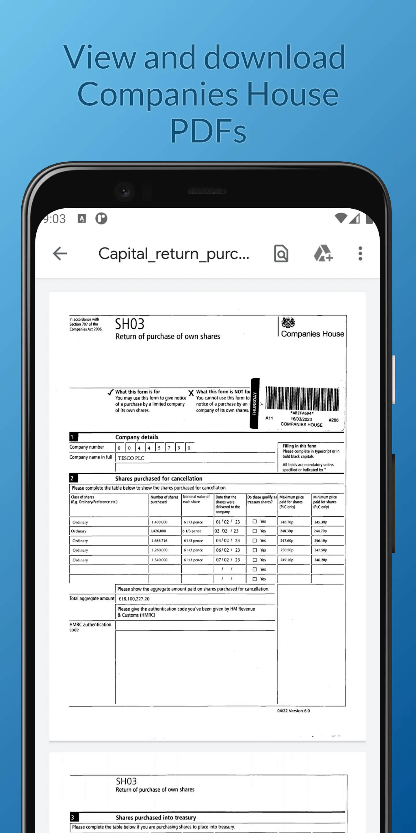 FastUK Companies House Search | Indus Appstore | Screenshot