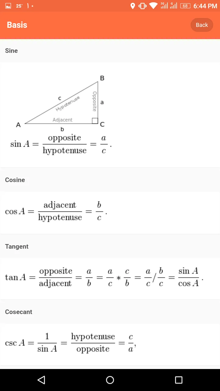 Trigonometry | Indus Appstore | Screenshot