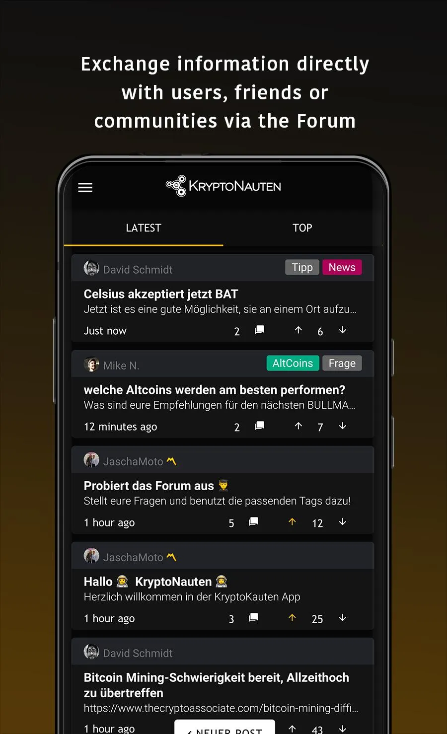 KryptoNauten Crypto Tracker | Indus Appstore | Screenshot