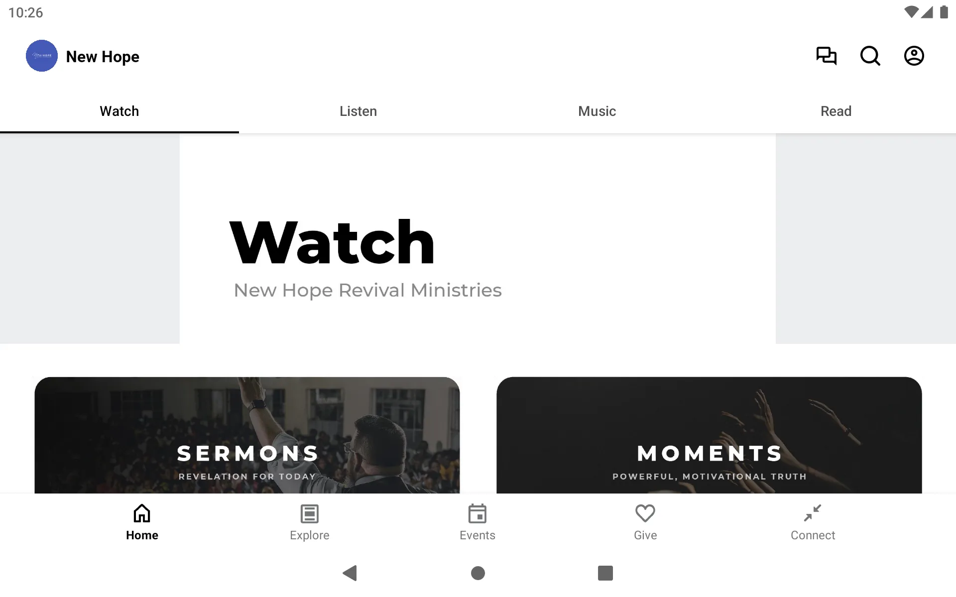 New Hope Revival Ministries | Indus Appstore | Screenshot