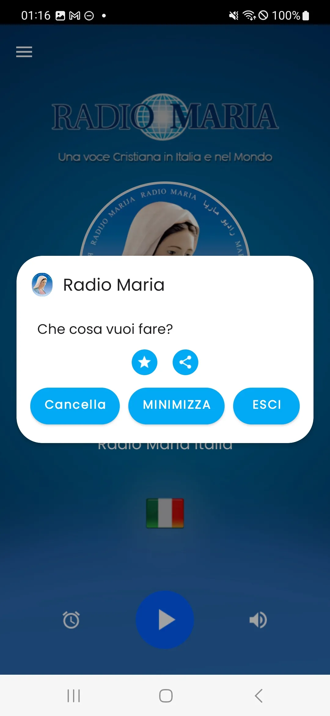 Radio Maria Italia | Indus Appstore | Screenshot