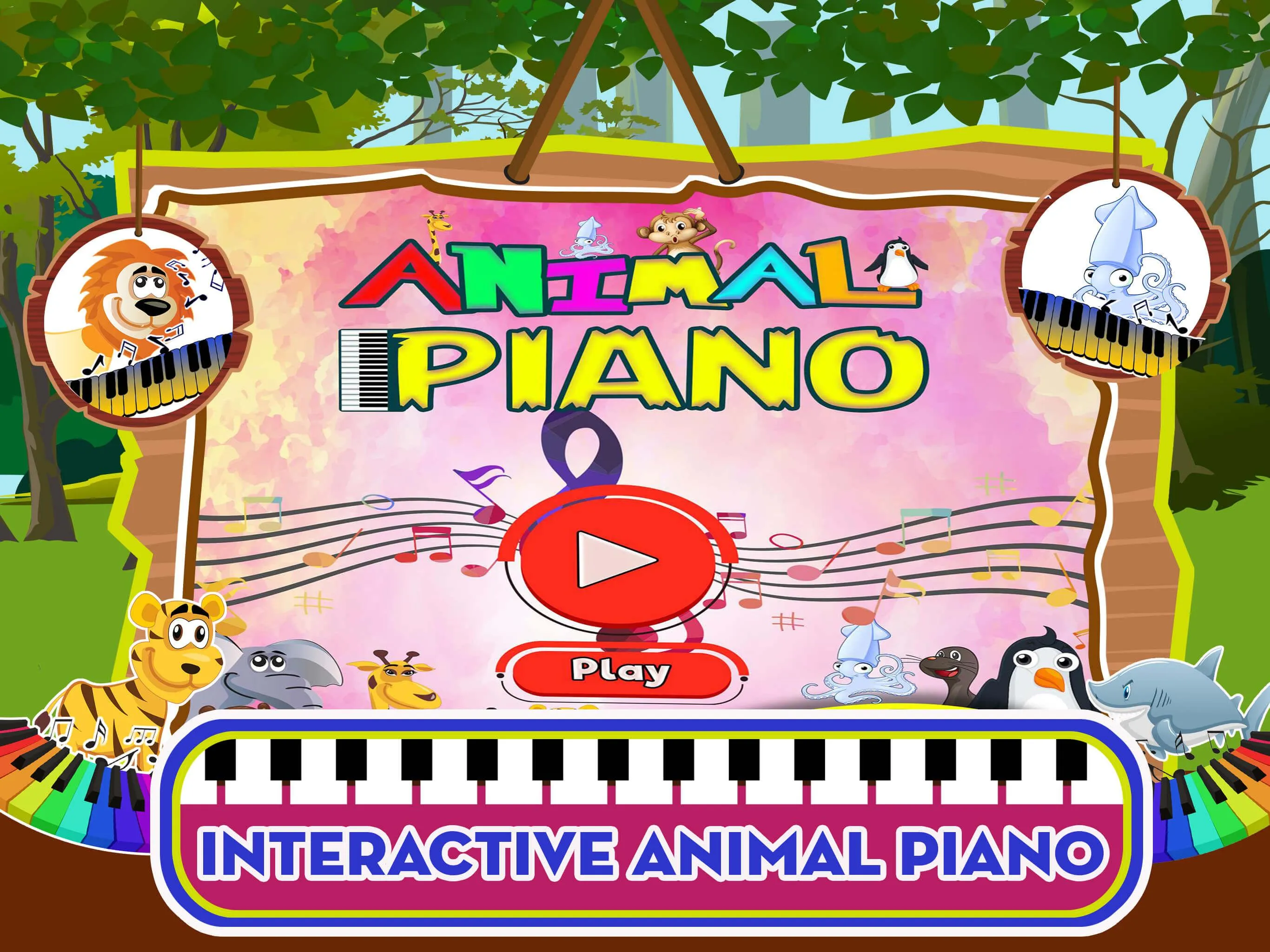 Baby Piano Animals Sounds Apps | Indus Appstore | Screenshot