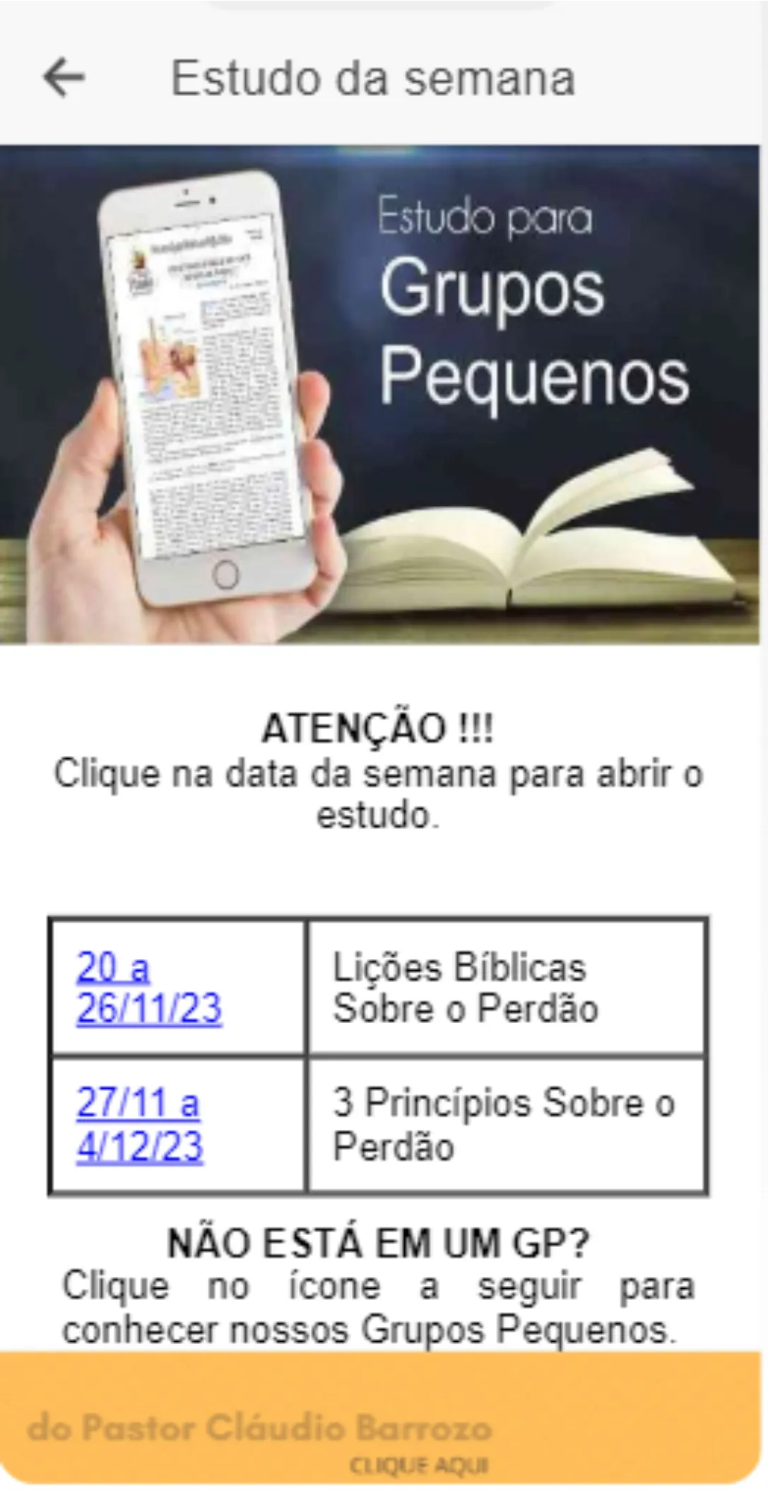 Ministério de Primeira | Indus Appstore | Screenshot