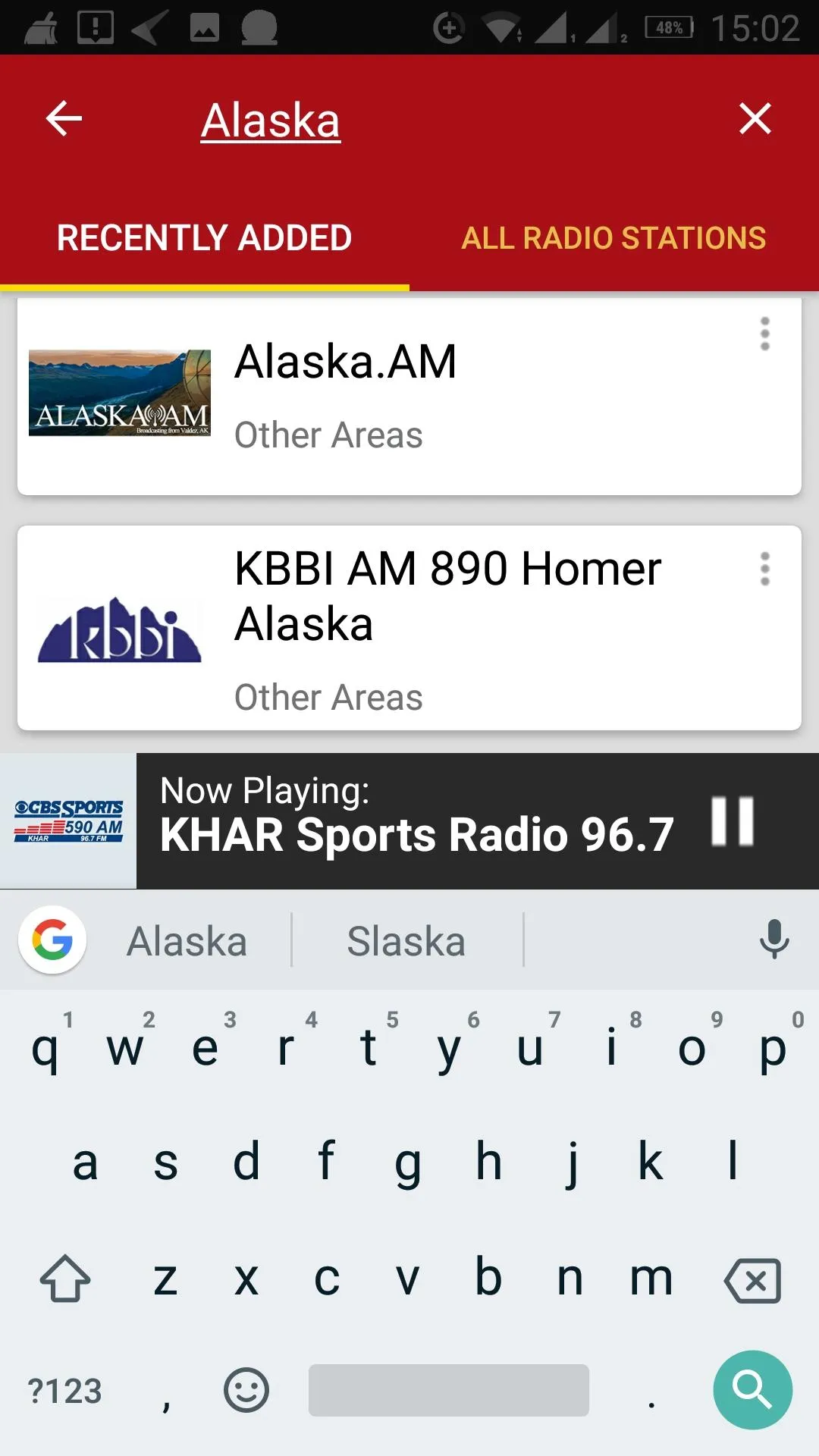 Alaska Radio Stations - USA | Indus Appstore | Screenshot