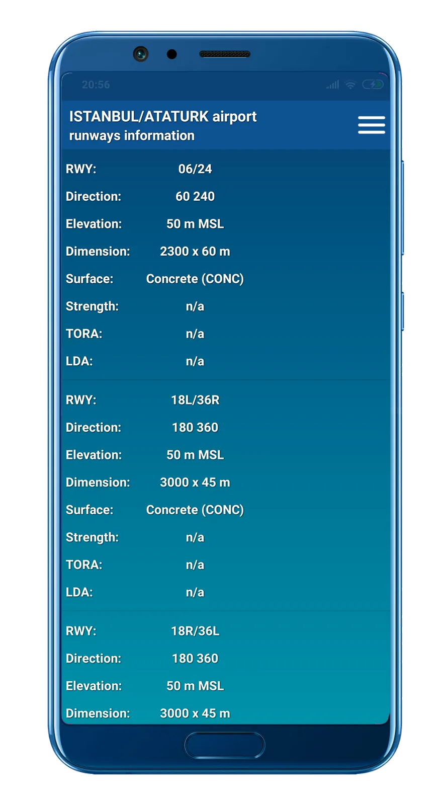 Airports database PRO | Indus Appstore | Screenshot