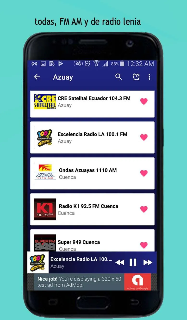 Radio Cuenca Ecuador | Indus Appstore | Screenshot