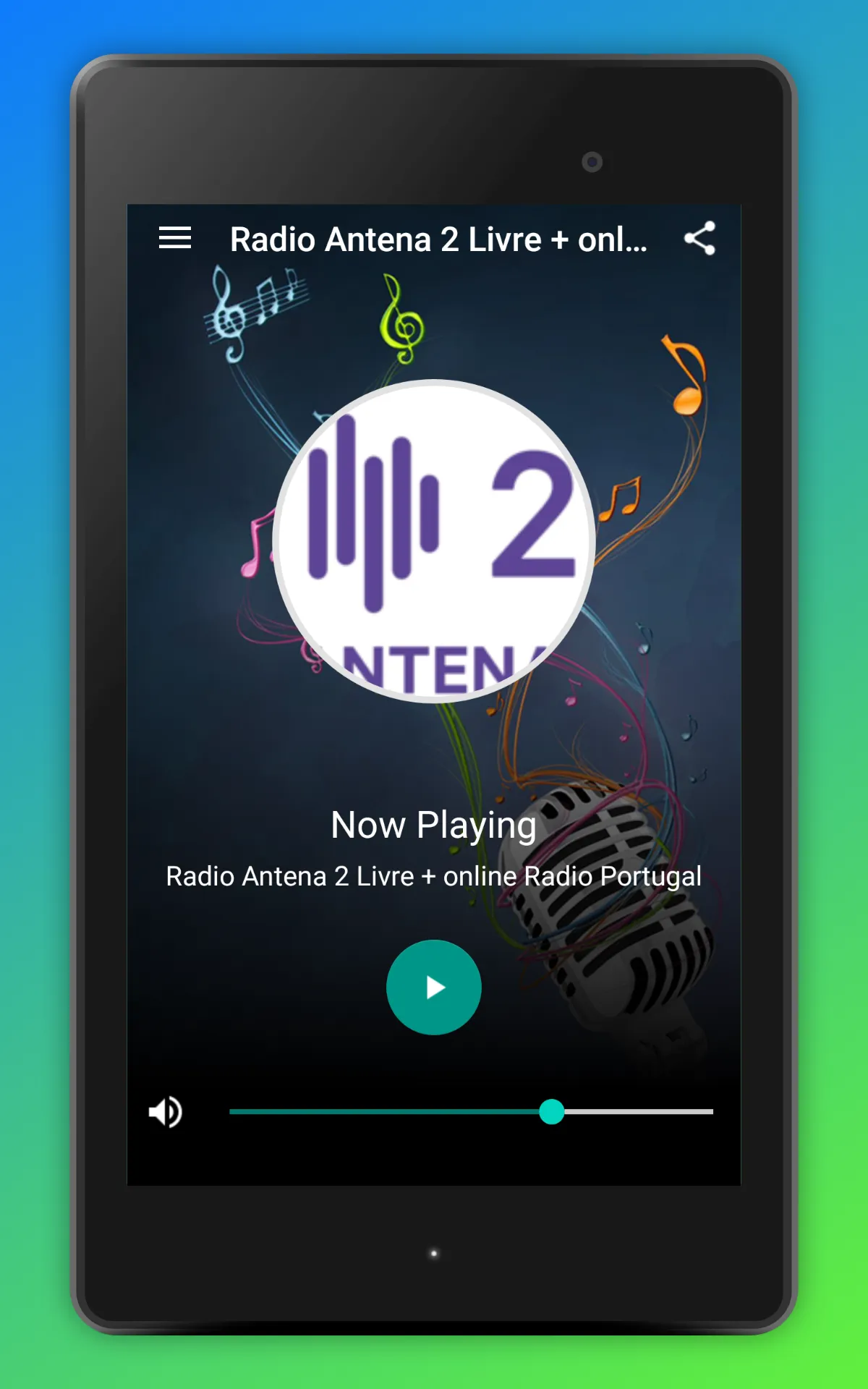 Radio Antena 2 Lisboa App PT | Indus Appstore | Screenshot