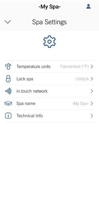 Bullfrog Spas CloudControl 2 | Indus Appstore | Screenshot