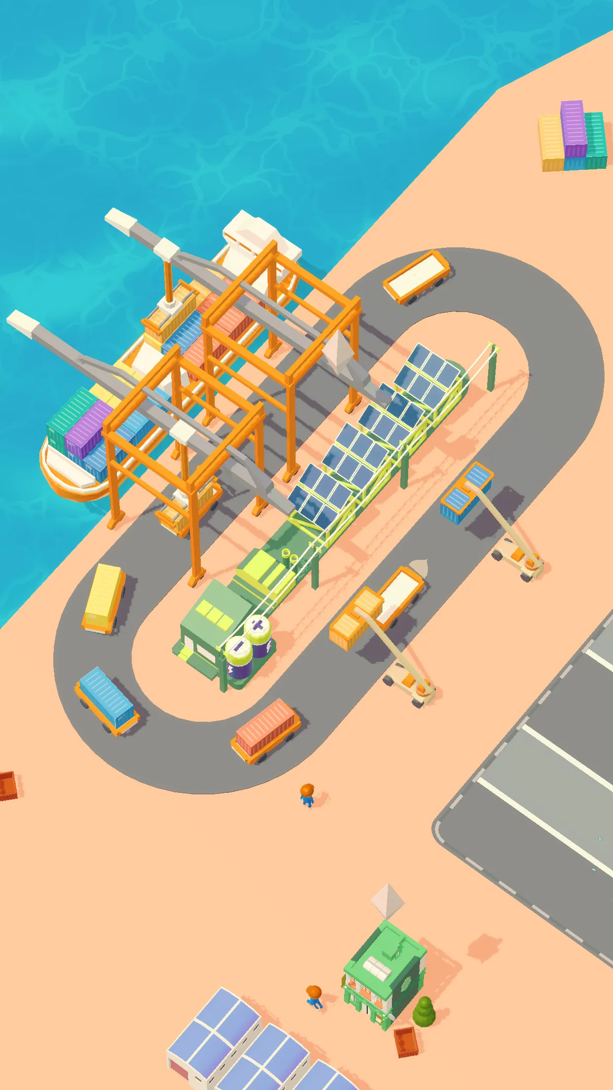 Idle Cargo Tycoon | Indus Appstore | Screenshot