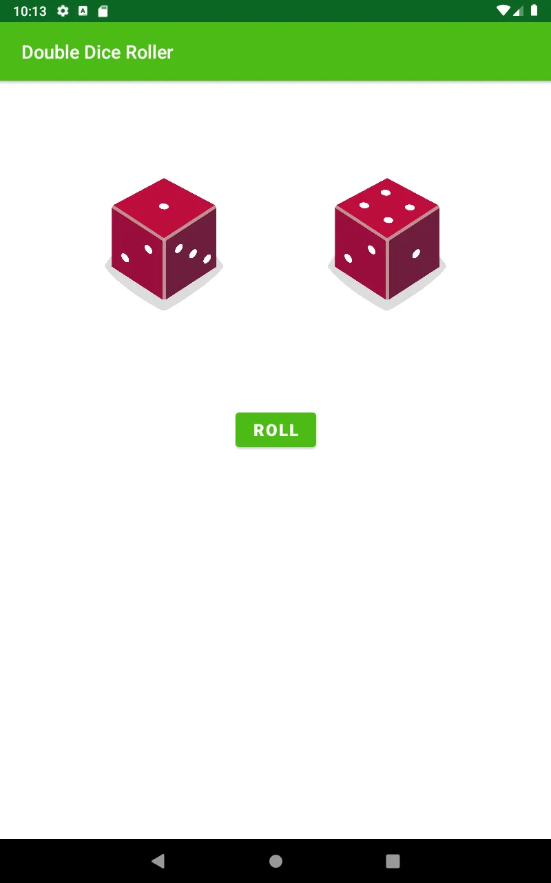 Double Dice Roller | Indus Appstore | Screenshot