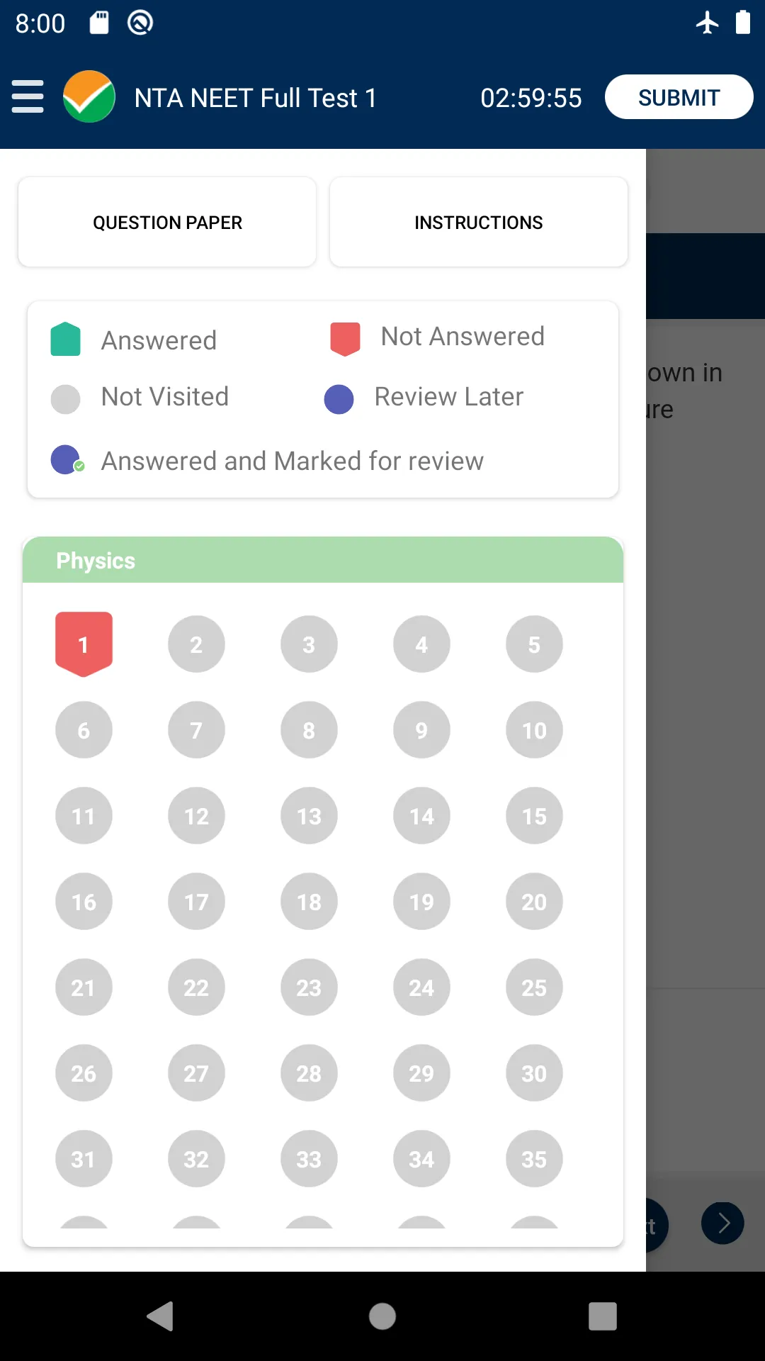 National Test Abhyas | Indus Appstore | Screenshot