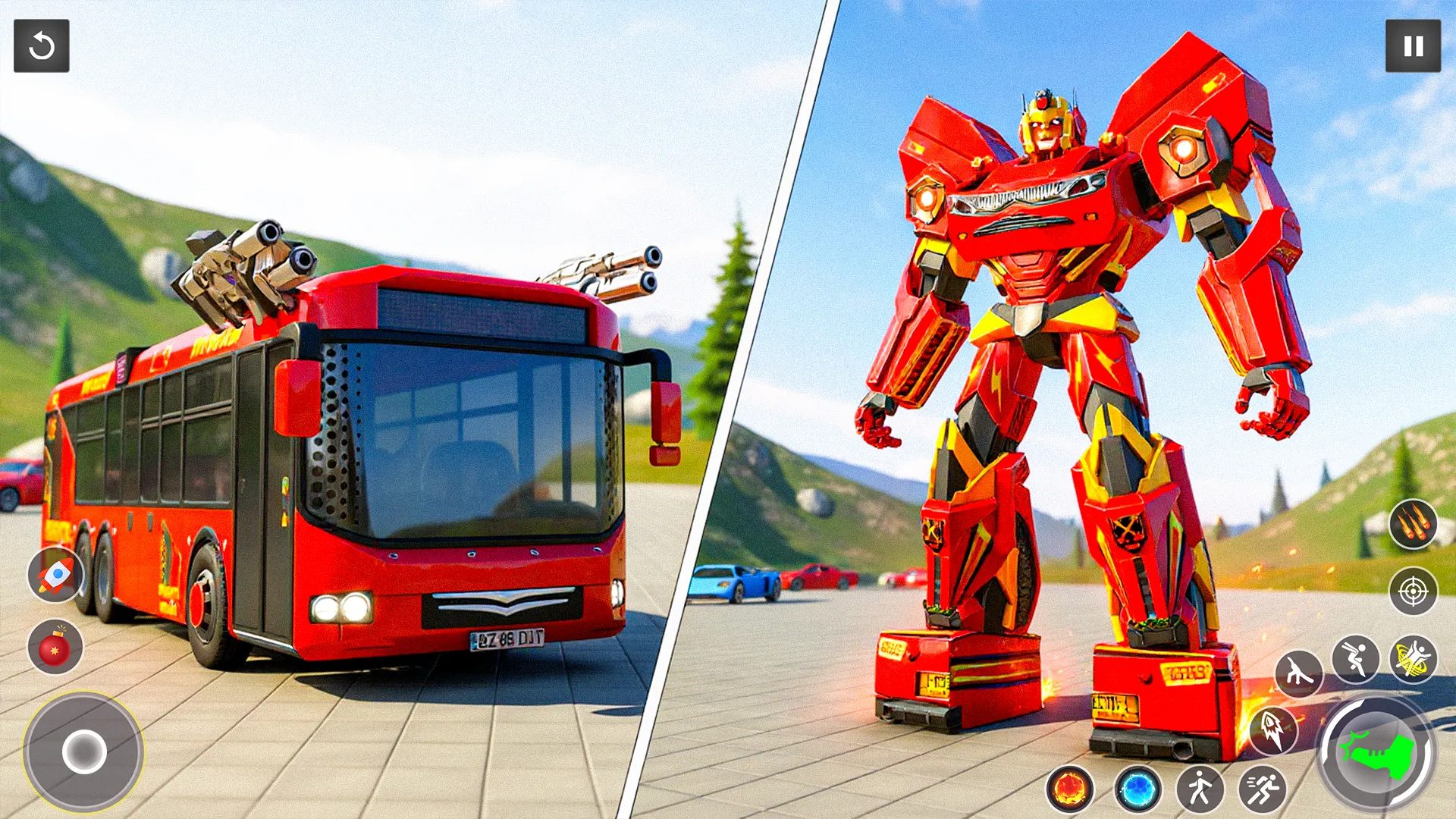 Modern Mech: Robot Car Games | Indus Appstore | Screenshot