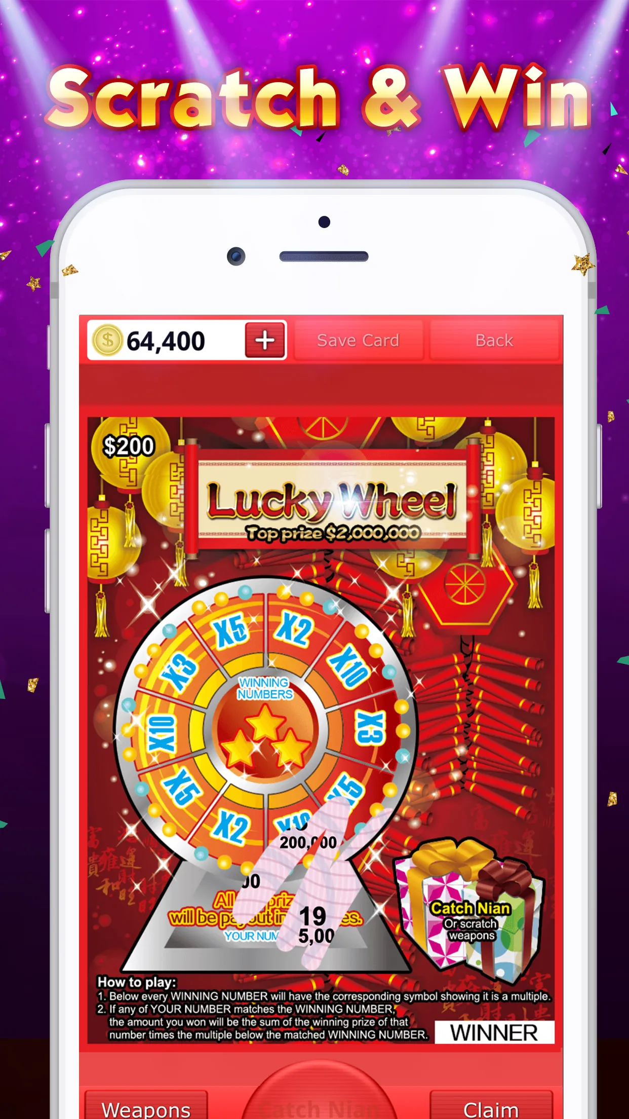 Lottery Scratch Off - Mahjong | Indus Appstore | Screenshot