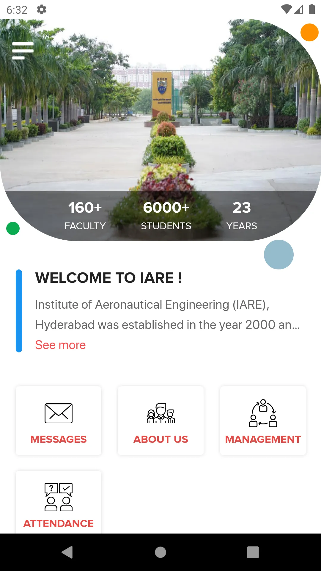 IARE Connect | Indus Appstore | Screenshot