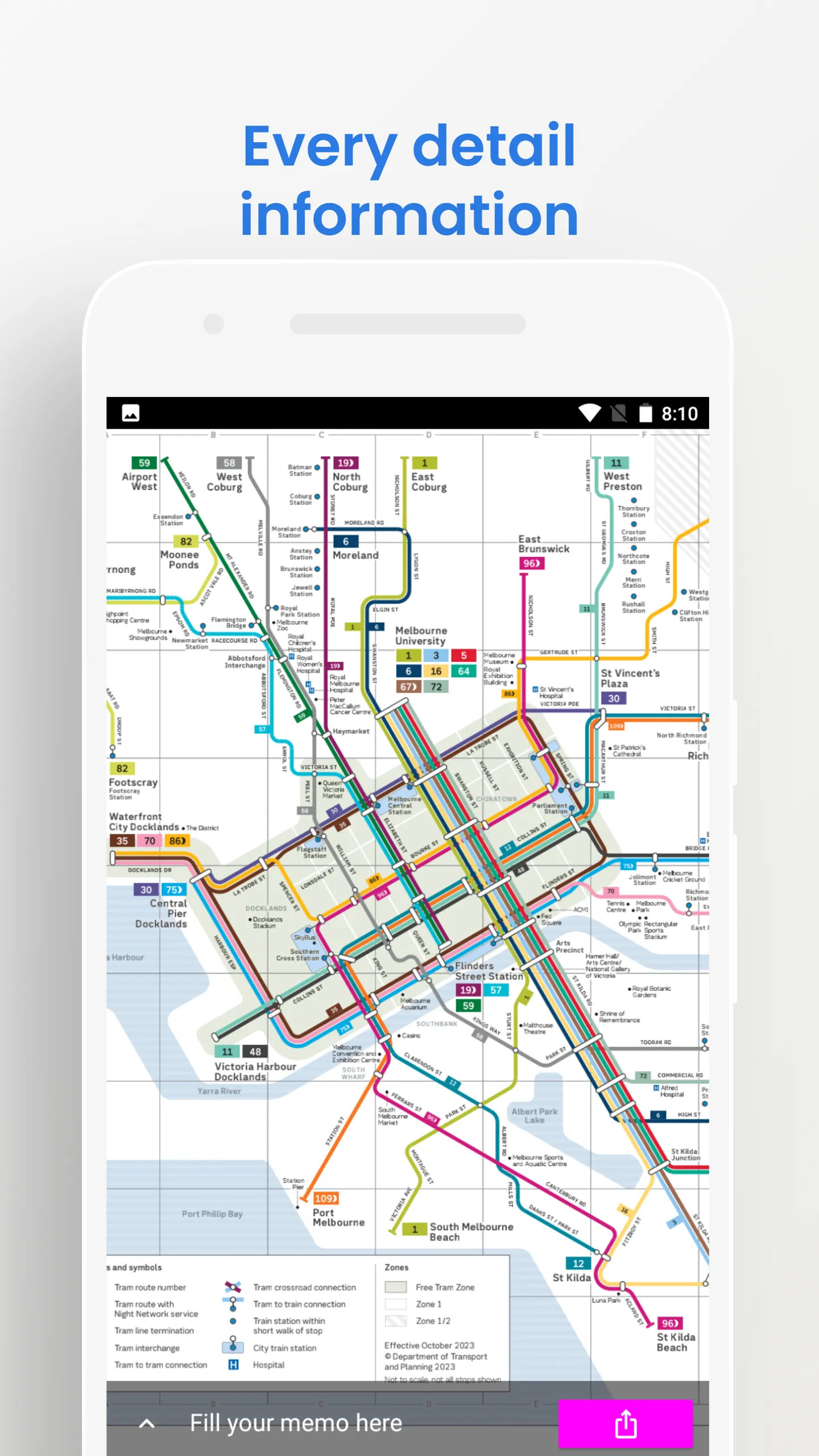 Melbourne Map Travel Guide | Indus Appstore | Screenshot