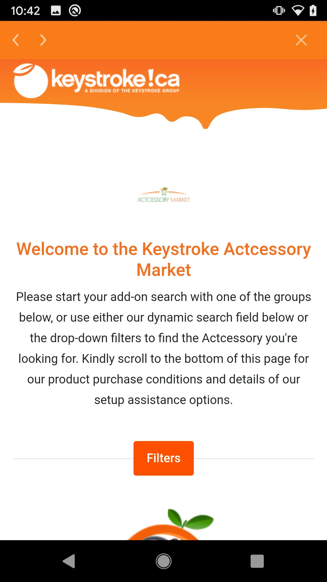 Keystroke Account Manager | Indus Appstore | Screenshot