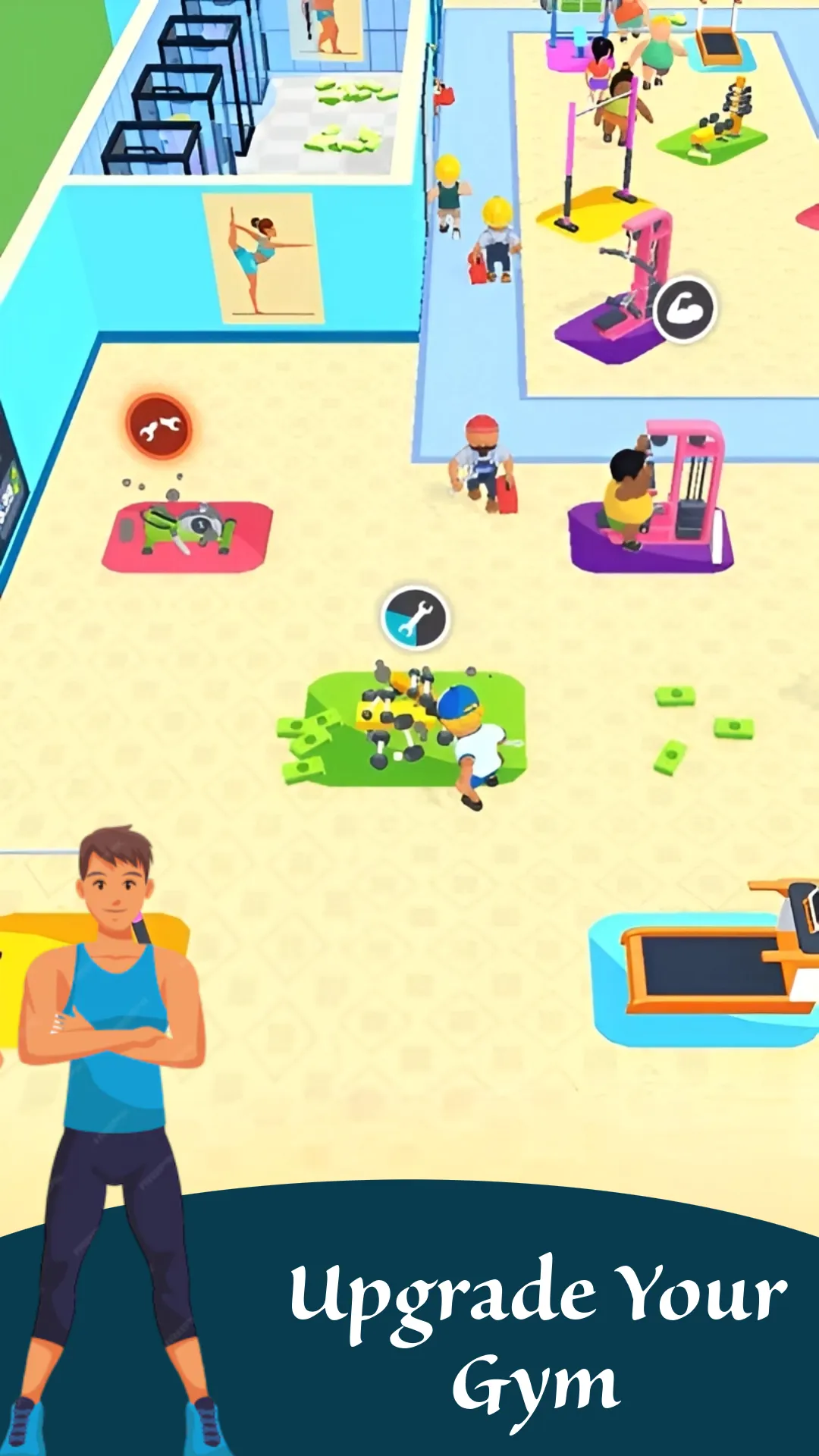 Gym Tycoon- Idle Workout | Indus Appstore | Screenshot