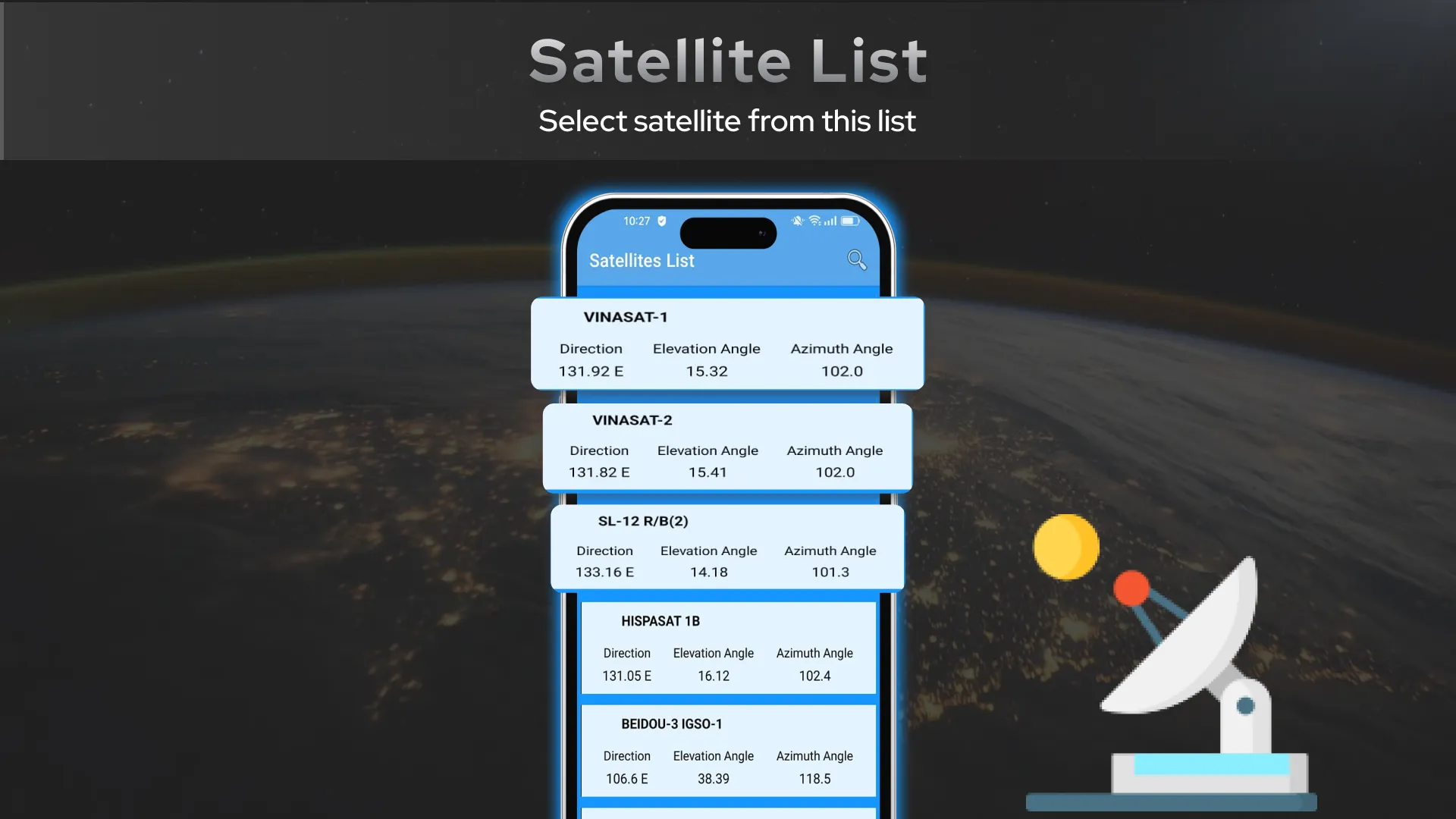 Satellite Finder Lite(AR View) | Indus Appstore | Screenshot