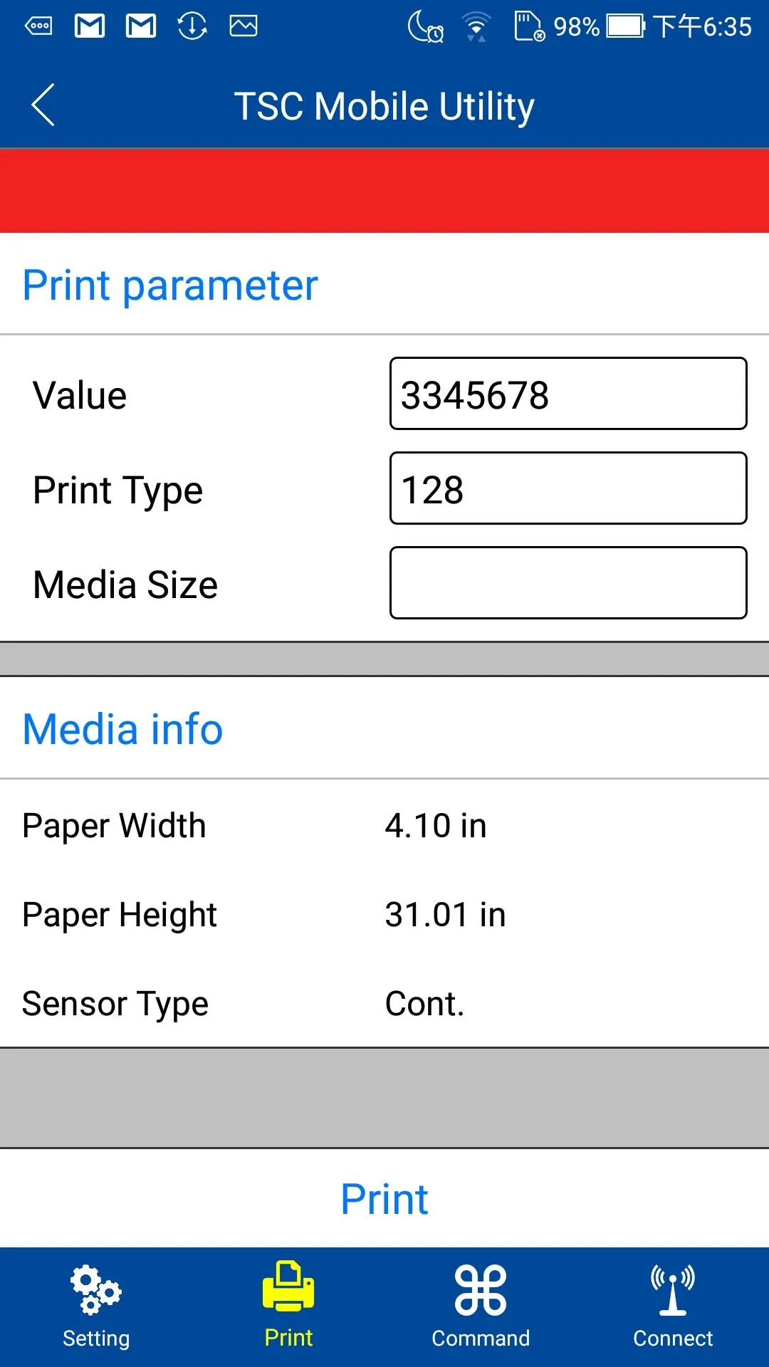 TSC Mobile Utility | Indus Appstore | Screenshot