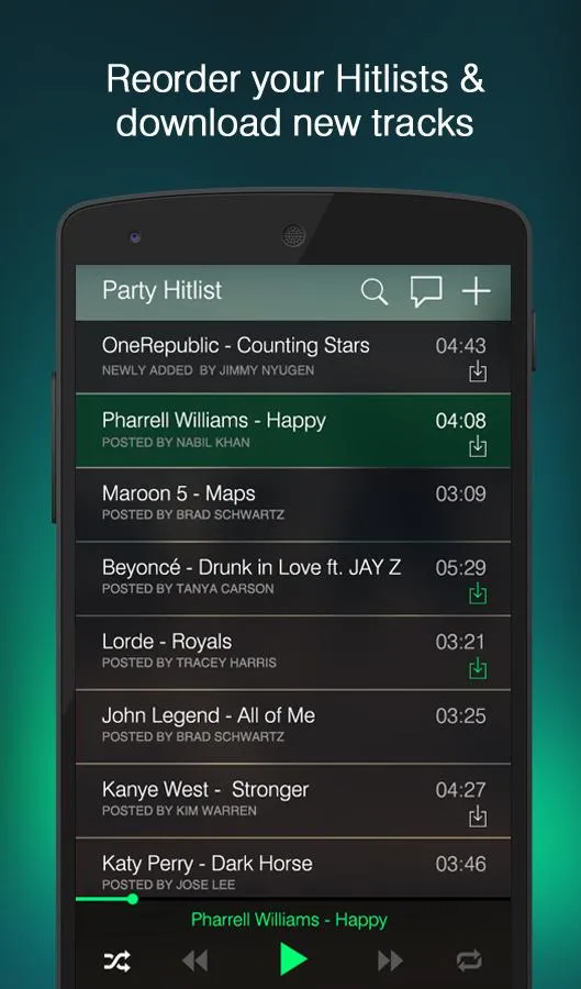 Hitlist - Share Music Player | Indus Appstore | Screenshot